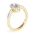 Marquise Halo Pavé Engagement Ring