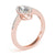 Marquise Halo Pavé Engagement Ring