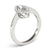 Marquise Halo Pavé Engagement Ring