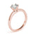 Round Solitaire Engagement Ring