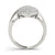Multi-Row Round Cluster Diamond Ring