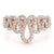 Squiggle Pavé Novelty Diamond Ring