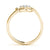 Cluster Love Knot Diamond Ring