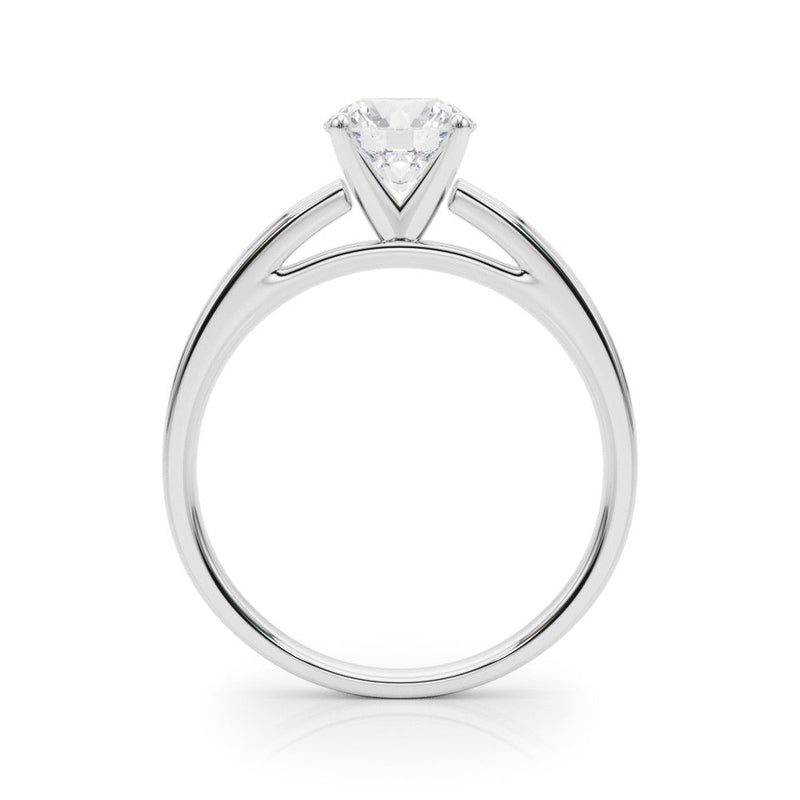 Round Solitaire Engagement Ring
