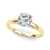 Round Solitaire Engagement Ring DiamondStatus