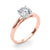 Round Solitaire Engagement Ring