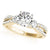 Round Trilogy Multi-Row Pavé Engagement Ring