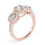 Round Trilogy Halo Pavé Engagement Ring