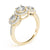 Round Trilogy Halo Pavé Engagement Ring