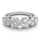 Round Cluster Diamond Ring