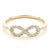 Pavé Infinity Diamond Ring