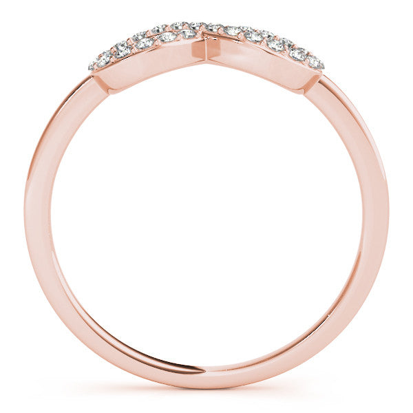 Pavé Infinity Diamond Ring