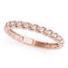 Round Diamond Eternity Wedding Ring DiamondStatus