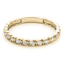 Round Diamond Eternity Wedding Ring