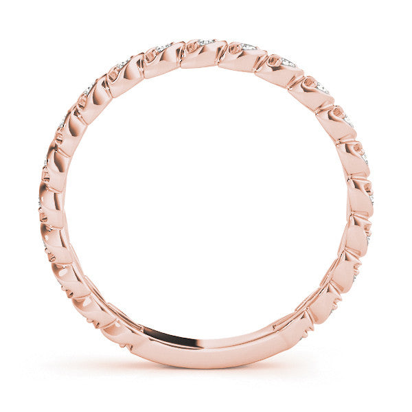 Round Diamond Eternity Wedding Ring
