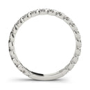 Round Diamond Eternity Wedding Ring