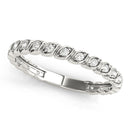 Round Diamond Eternity Wedding Ring