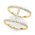 Pavé Open Diamond Ring