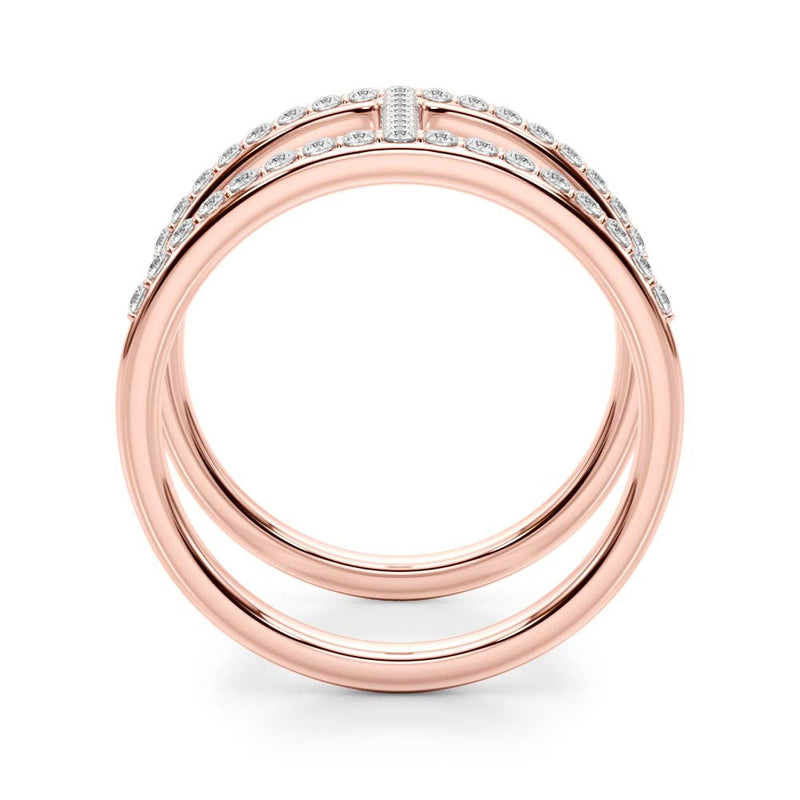 Pavé Open Diamond Ring