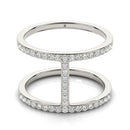 Pavé Open Diamond Ring