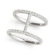 Pavé Open Diamond Ring DiamondStatus
