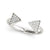 Open Arrow Cluster Diamond Ring