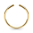 Open Arrow Cluster Diamond Ring