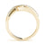 Curved Pavé Wedding Ring