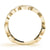 Novelty Half Moon Pavé Diamond Ring