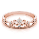 Tiara Novelty Diamond Ring