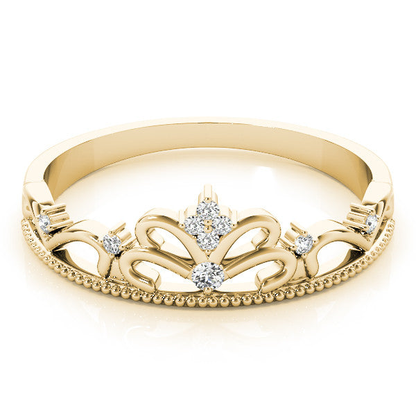Tiara Novelty Diamond Ring