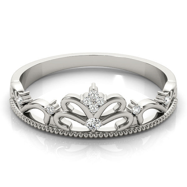 Tiara Novelty Diamond Ring