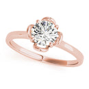 Round Solitaire Engagement Ring DiamondStatus