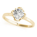 Round Solitaire Engagement Ring DiamondStatus