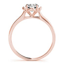 Round Solitaire Engagement Ring DiamondStatus