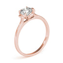 Round Solitaire Engagement Ring DiamondStatus
