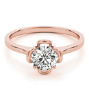 Round Solitaire Engagement Ring DiamondStatus