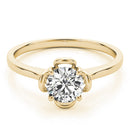 Round Solitaire Engagement Ring DiamondStatus
