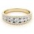 Round Multi-Row Pavé Diamond Ring