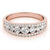Round Multi-Row Pavé Diamond Ring