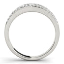Round Multi-Row Pavé Diamond Ring