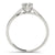 Round Multi-Row Pavé Engagement Ring