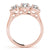 Round Trilogy Halo Engagement Ring