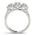 Round Trilogy Halo Engagement Ring