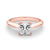 Princess Solitaire Engagement Ring