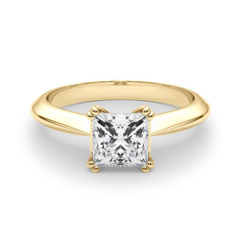Princess Solitaire Engagement Ring