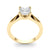 Princess Solitaire Engagement Ring