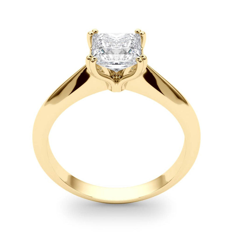 Princess Solitaire Engagement Ring