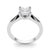 Princess Solitaire Engagement Ring
