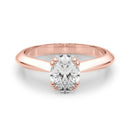 Oval Solitaire Engagement Ring